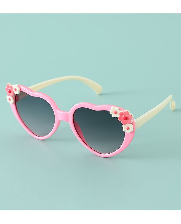 Babyhug 12.5 cm Baby Sunglasses Lightweight Frame Girl - pink