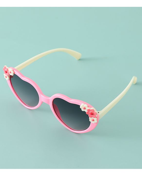 Babyhug 12.5 cm Baby Sunglasses Lightweight Frame Girl - pink