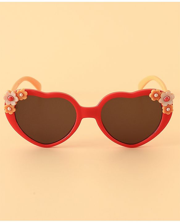 Babyhug 12.5 cm Baby Sunglasses Lightweight Frame Girl - pink