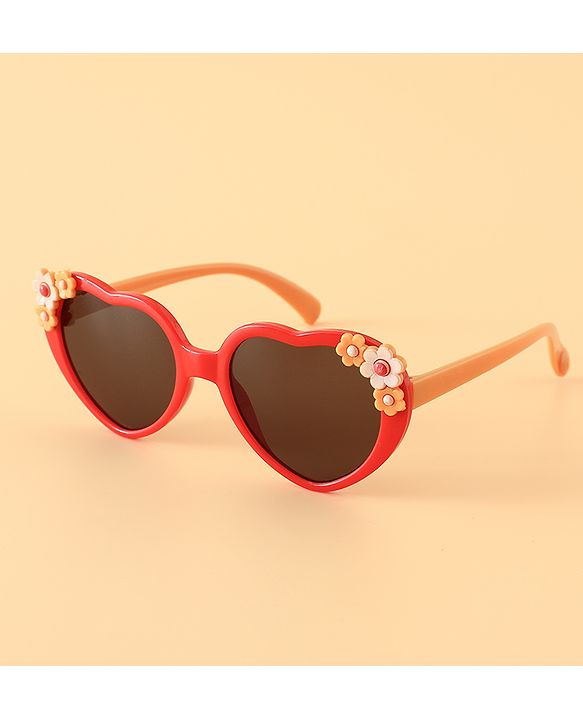 Babyhug 12.5 cm Baby Sunglasses Lightweight Frame Girl - pink