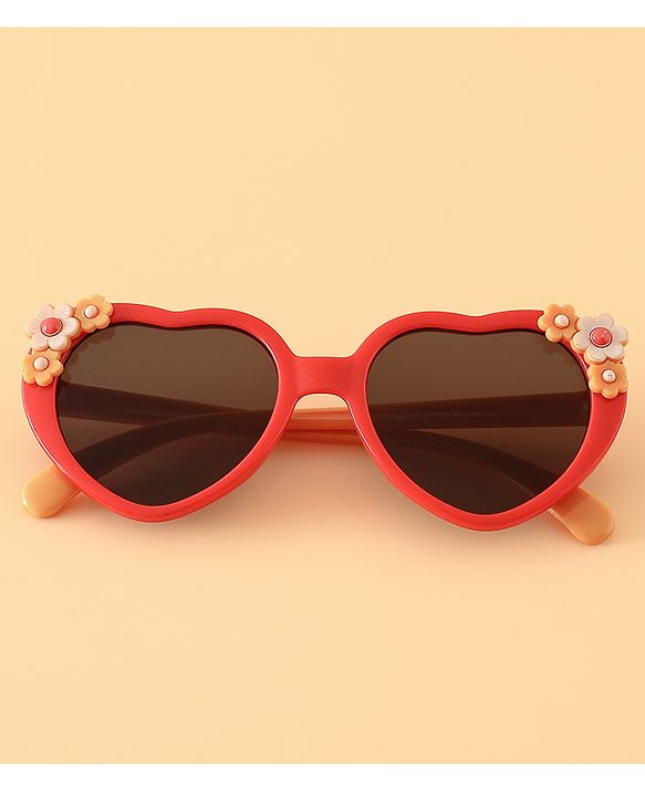 Babyhug 12.5 cm Baby Sunglasses Lightweight Frame Girl - pink