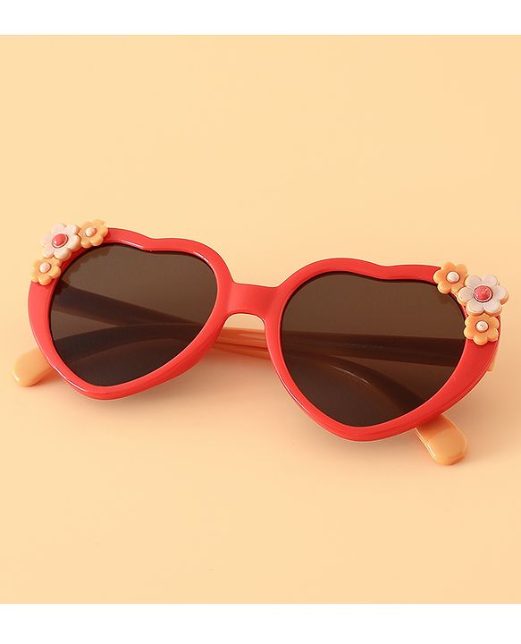 Babyhug 12.5 cm Baby Sunglasses Lightweight Frame Girl - pink