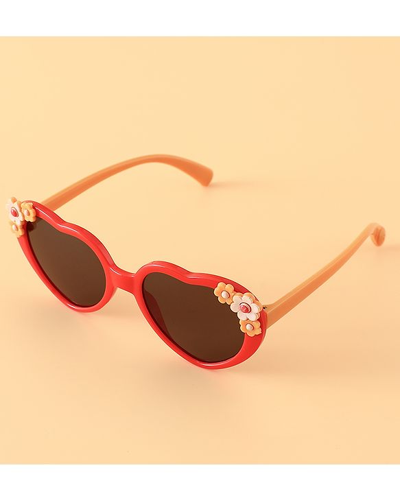 Babyhug 12.5 cm Baby Sunglasses Lightweight Frame Girl - pink