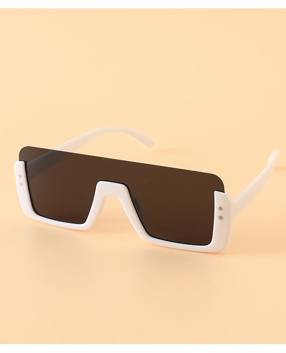 Babyhug 12 cm Baby Unisex Sunglasses Lightweight Frame - White
