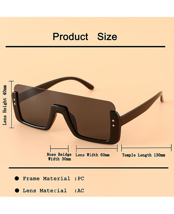 Babyhug 12 cm Baby Unisex Sunglasses Lightweight Frame - White