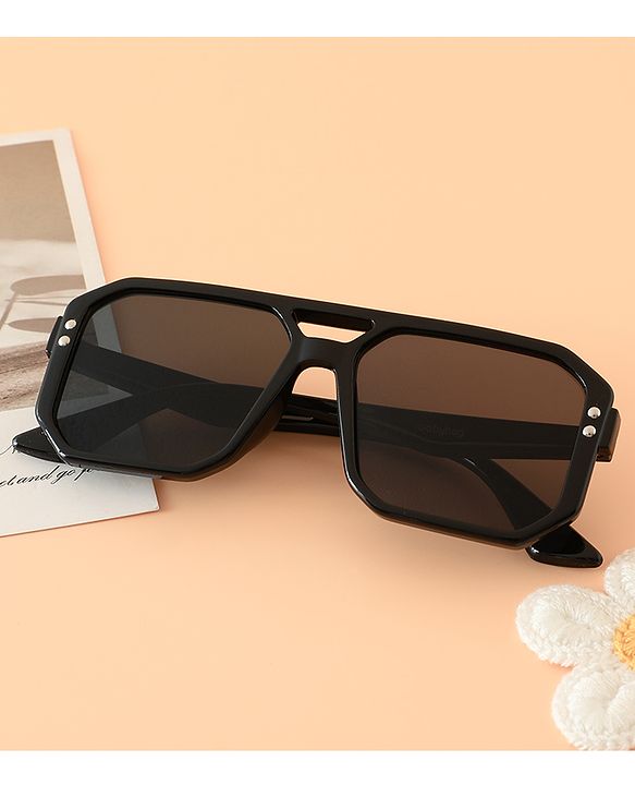 Babyhug 13 cm Baby Sunglasses Unisex Lightweight Frame - Black
