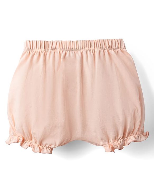 Babyhug Disney Interlock Knit  Bloomers with Minnie Mouse Graphics Pack of 2 - Pink