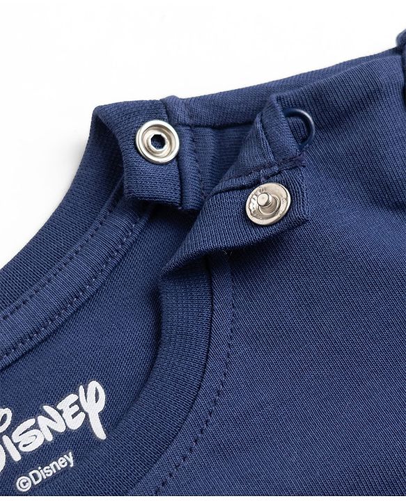 Babyhug Disney Single Jersey Knit Full Sleeves T-Shirt & Pyjama Night Suit with Marie  Graphics - Navy Blue