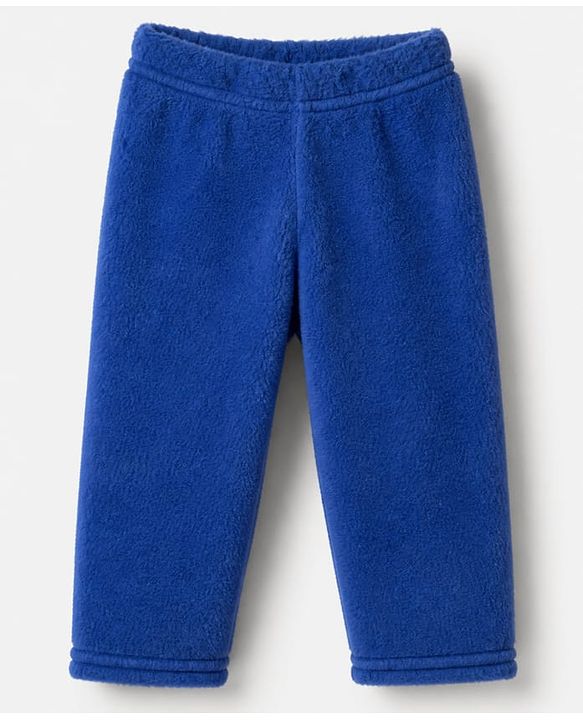 Babyhug Cotton Mixes Velour Full Sleeves T-Shirt & Pajama Night Suit with Polar Bear Patch - Navy Blue
