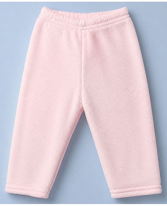Babyhug Cotton Mixes Velour Full Sleeves T-Shirt & Pajama Night Suit with Kitten Patch - White