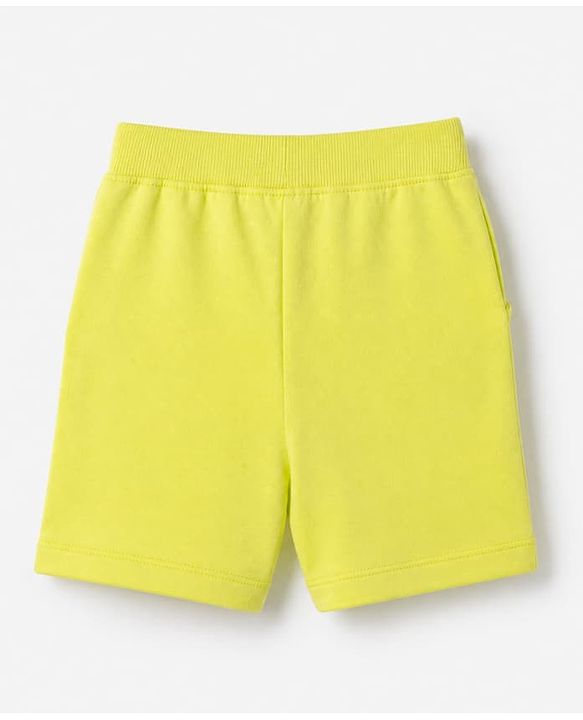 Babyhug 100% Cotton Single Jersey Knit Half Sleeves T-Shirt and Shorts Set With Text Print - Blue & Yellow