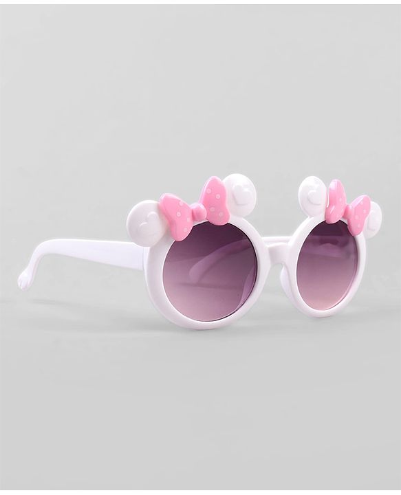 Babyhug Hair Accessories With Sunglasses Combo Set - Pink