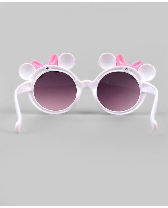 Babyhug Hair Accessories With Sunglasses Combo Set - Pink