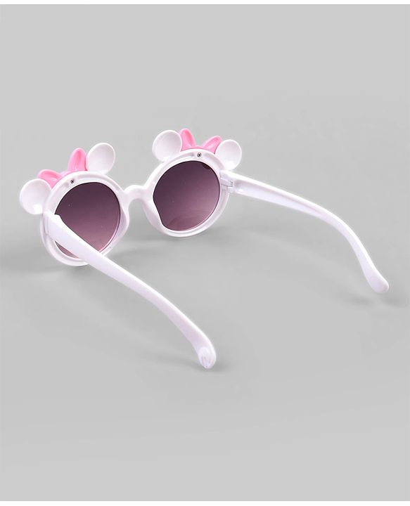 Babyhug Hair Accessories With Sunglasses Combo Set - Pink