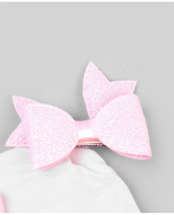 Babyhug Hair Accessories With Sunglasses Combo Set - Pink