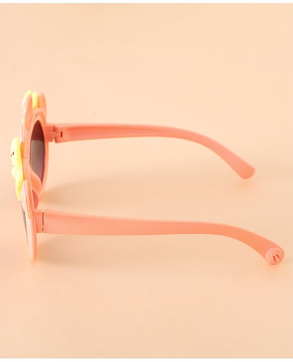 Babyhug Hair Accessories With Sunglasses Combo Set - Pink