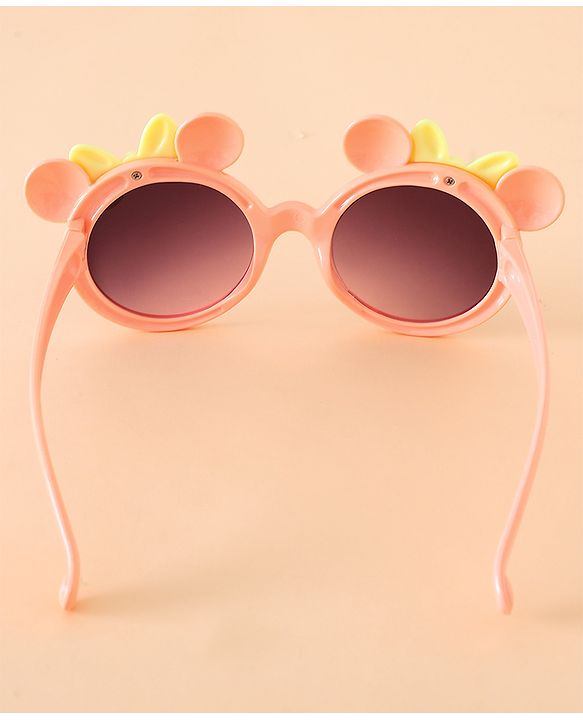 Babyhug Hair Accessories With Sunglasses Combo Set - Pink