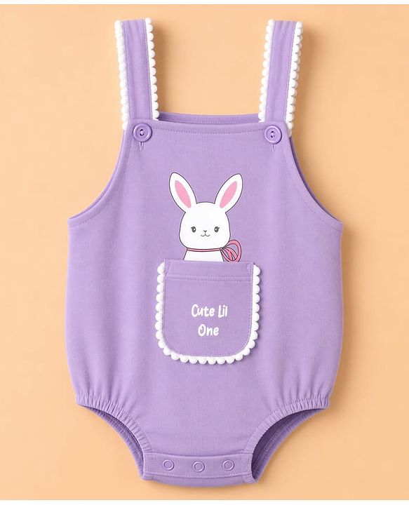 Babyhug 100% Cotton Interlock Knit Half Sleeves Onesies With Floral Printed T-shirt & Hairband - White