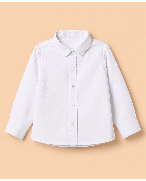 Babyhug Woven Full Sleeves Woven Party suit With Bow - Black
