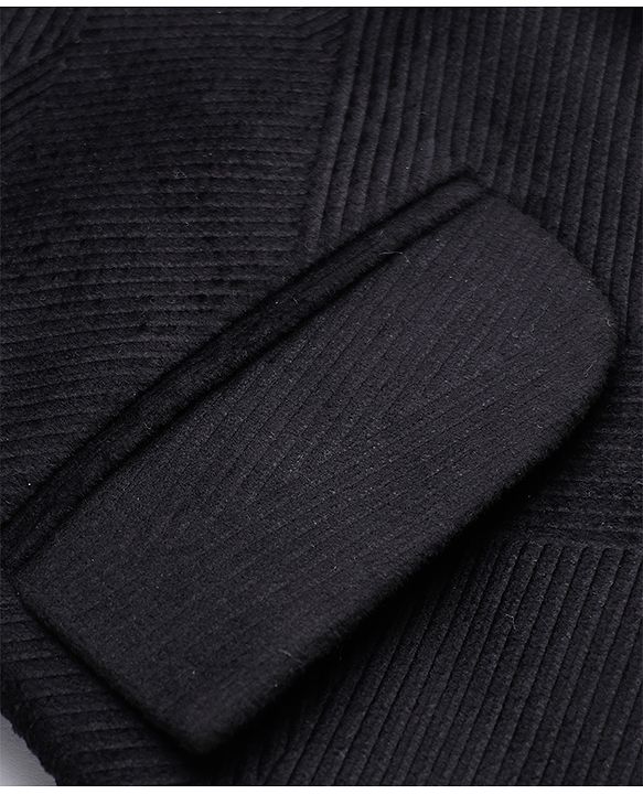 Babyhug Woven Full Sleeves Woven Party suit With Bow - Black