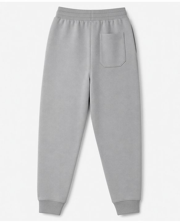 Pine Kids Cotton Knit Full Length Solid Lounge Pants Pack Of 3 - Navy Blue, Grey & Maroon