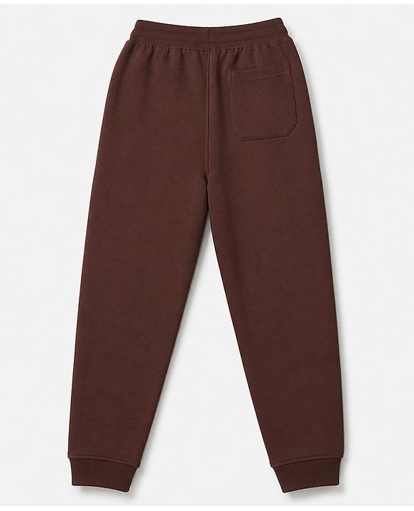 Pine Kids Cotton Knit Full Length Solid Lounge Pants Pack Of 3 - Navy Blue, Grey & Maroon
