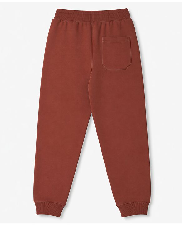 Pine Kids Cotton Knit Full Length Solid Lounge Pants Pack of 3 - Navy Blue, Maroon & Green
