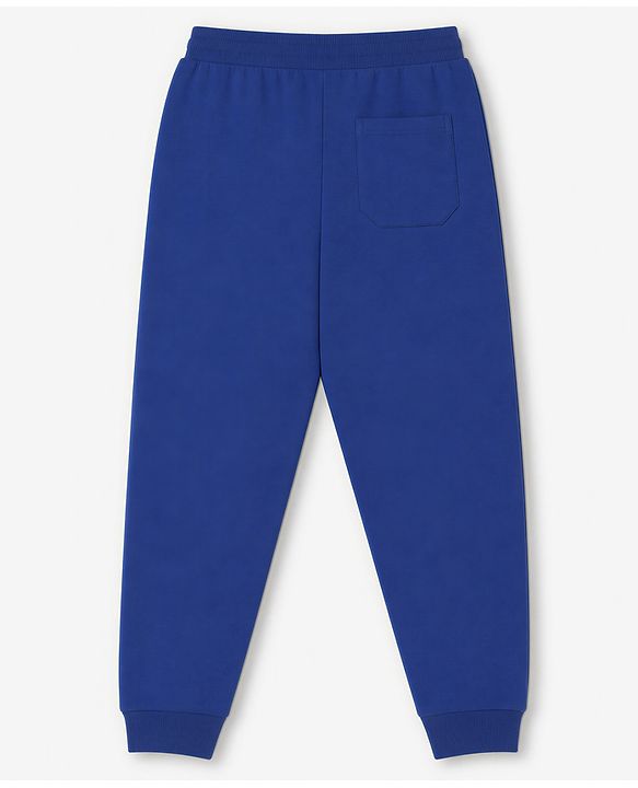 Pine Kids Cotton Knit Full Length Solid Lounge Pants Pack of 3 - Navy Blue, Maroon & Green