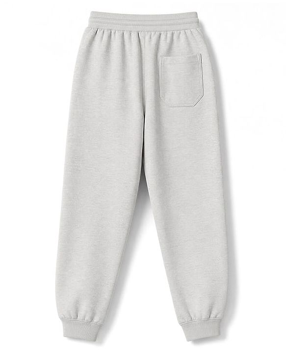 Pine Kids Cotton Knit Full Length Solid Lounge Pants Pack Of 3 - White, Blue & Red