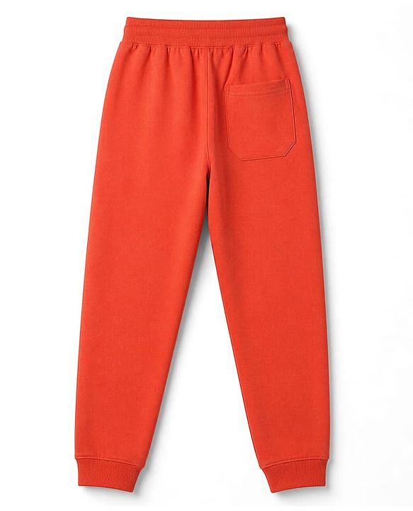 Pine Kids Cotton Knit Full Length Solid Lounge Pants Pack Of 3 - White, Blue & Red