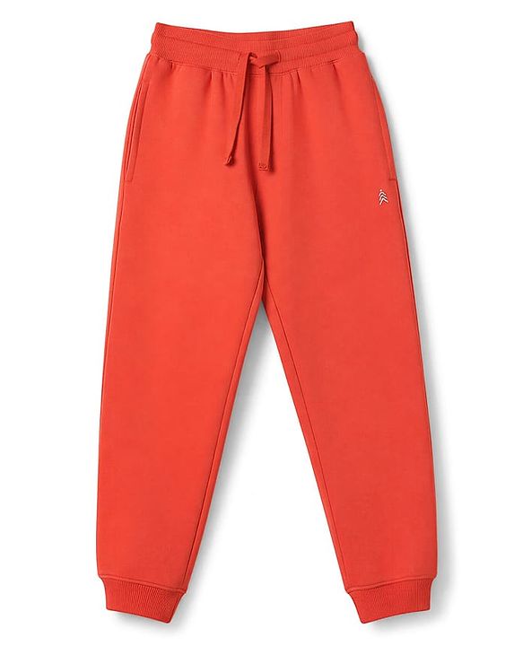 Pine Kids Cotton Knit Full Length Solid Lounge Pants Pack Of 3 - White, Blue & Red