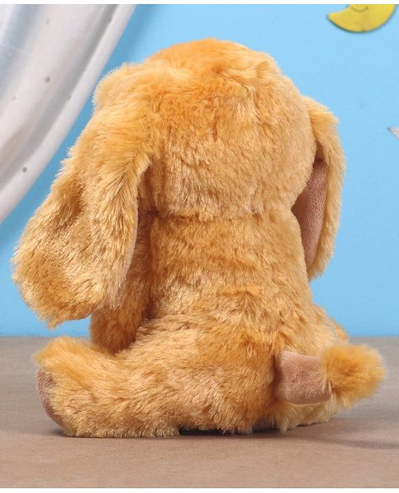 Babyhug Baby Puppy Soft Toy Light Brown - Height 20 cm
