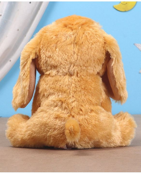 Babyhug Baby Puppy Soft Toy Light Brown - Height 20 cm