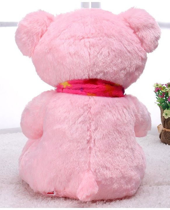 Babyhug Plush Teddy Bear Soft Toy Pink - Height 33 cm