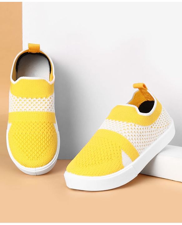 Cute Walk by Babyhug Slip On Casual Shoes - Yellow