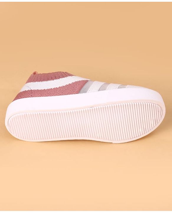 Cute Walk by Babyhug Slip On Casual Shoes - White & Grey