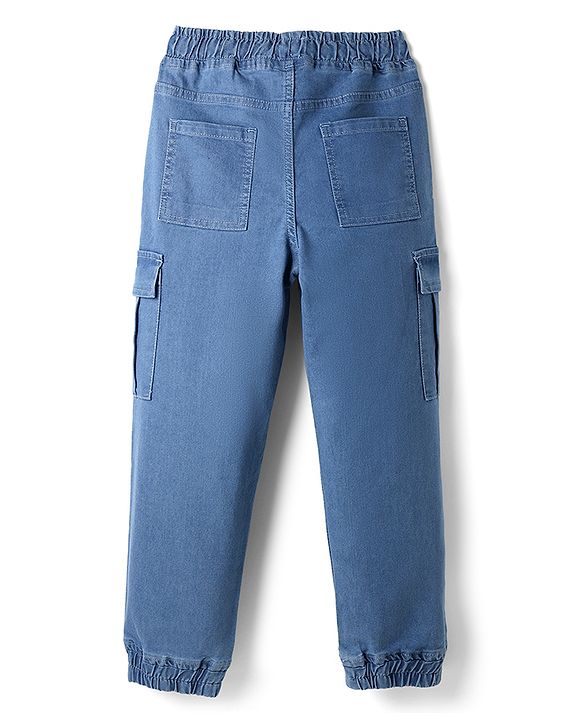 Pine Kids Denim Woven Full Length - Royal Blue