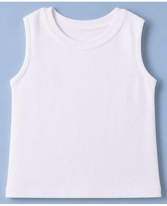 Pine Kids 100% Cotton Woven Shirt and Tank Top Set with Half Sleeves in Pink