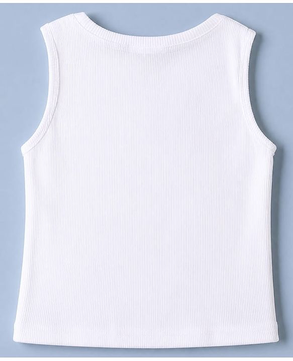 Pine Kids 100% Cotton Woven Shirt and Tank Top Set with Half Sleeves in Pink