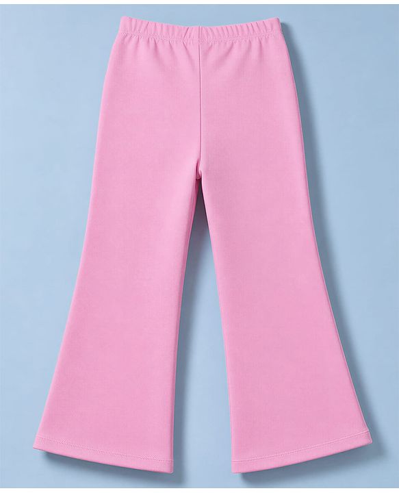 Babyhug Knit Full Sleeves Solid Top & Pant Set With Blazer - Pink