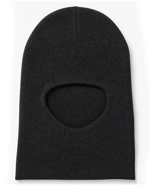 Pine Kids Knit Solid Monkey Cap in Black - Diameter 18