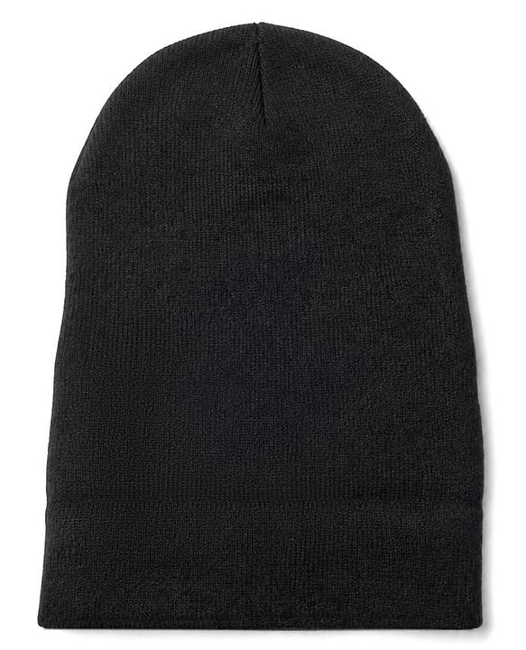 Pine Kids Knit Solid Monkey Cap in Black - Diameter 18
