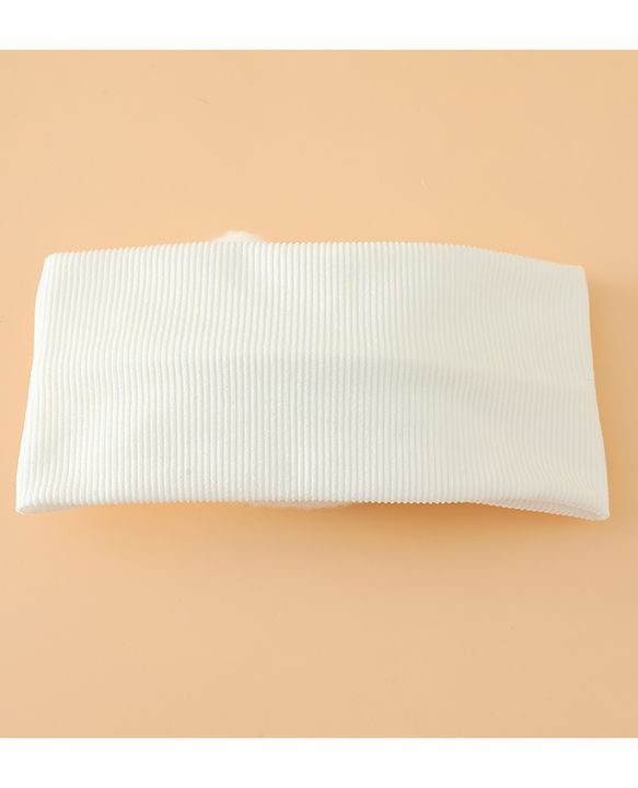Babyhug Headbands Free Size With Bunny Applique - White