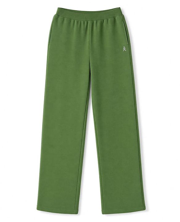 Pine Kids Knit Full Length Solid Lounge Pants Pack Of 3 - Green Maroon & Black