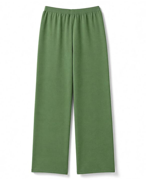 Pine Kids Knit Full Length Solid Lounge Pants Pack Of 3 - Green Maroon & Black