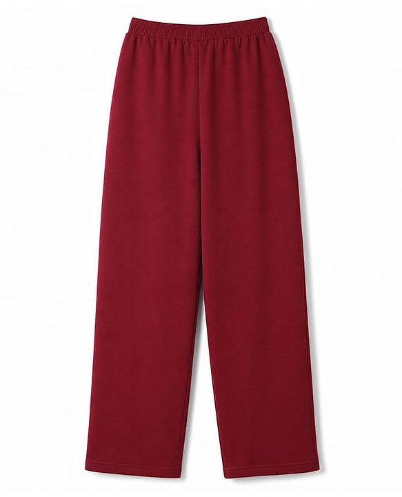 Pine Kids Knit Full Length Solid Lounge Pants Pack Of 3 - Green Maroon & Black
