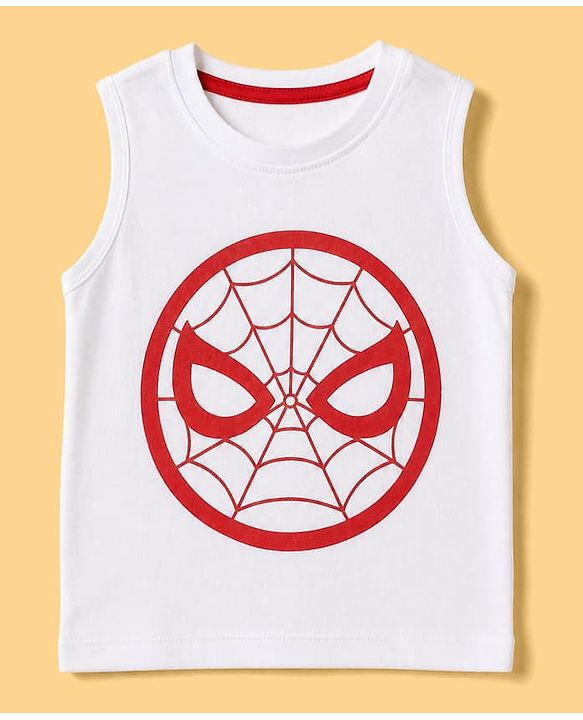Babyhug Marvel 100% Cotton Single Jersey Knit Shirt and T-shirt With Full Sleeves and Spider-man Print in Navy Blue