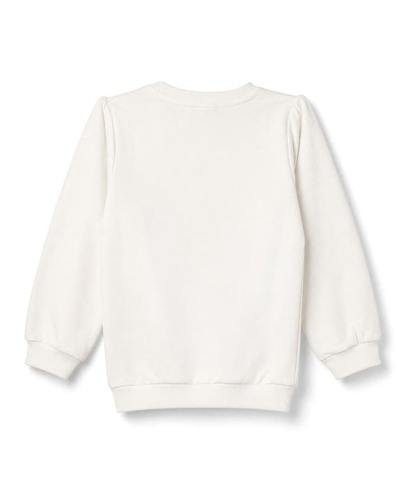 Babyhug Heavy Gauge 100% Cotton Terry Knit Full Sleeves Sweatshirts With Bow & Puppy Print Pack of 2 - Red & Beige
