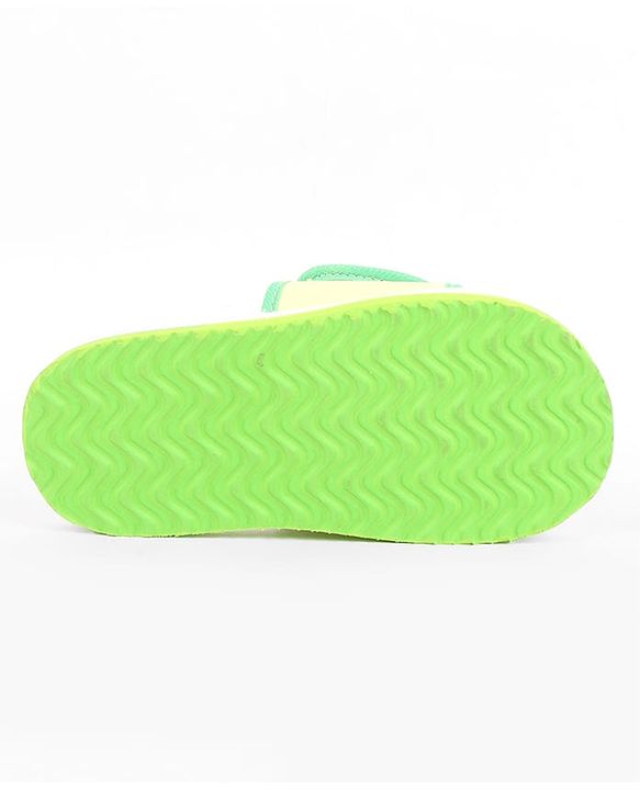 Cute Walk by Babyhug Slip On Slider With Watermelon Print in Yellow