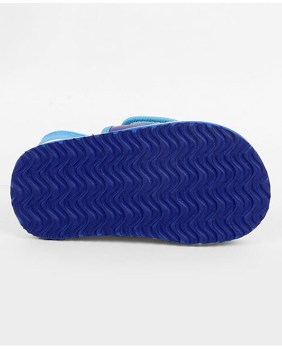Cute Walk by Babyhug Back Strap Slider With Star Print in Blue